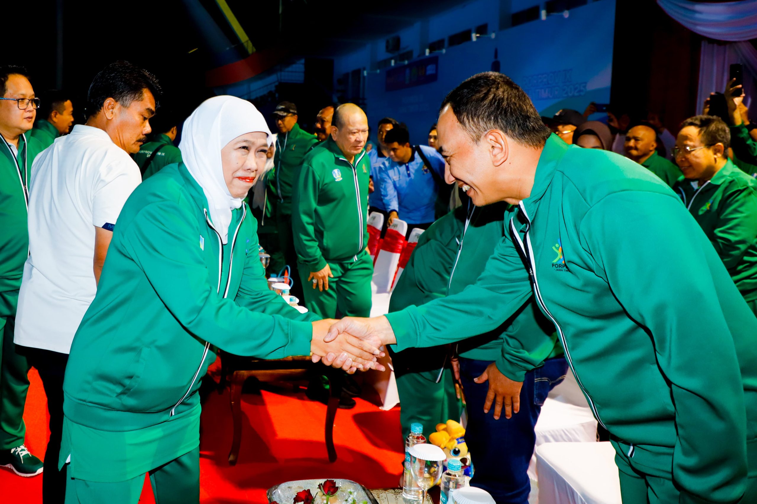 Porprov IX Jatim 2025 Resmi Dibuka, Gubernur Khofifah Ajak Atlet Tunjukkan Performa Terbaik, Semangat Juang Tinggi dan Sportivitas