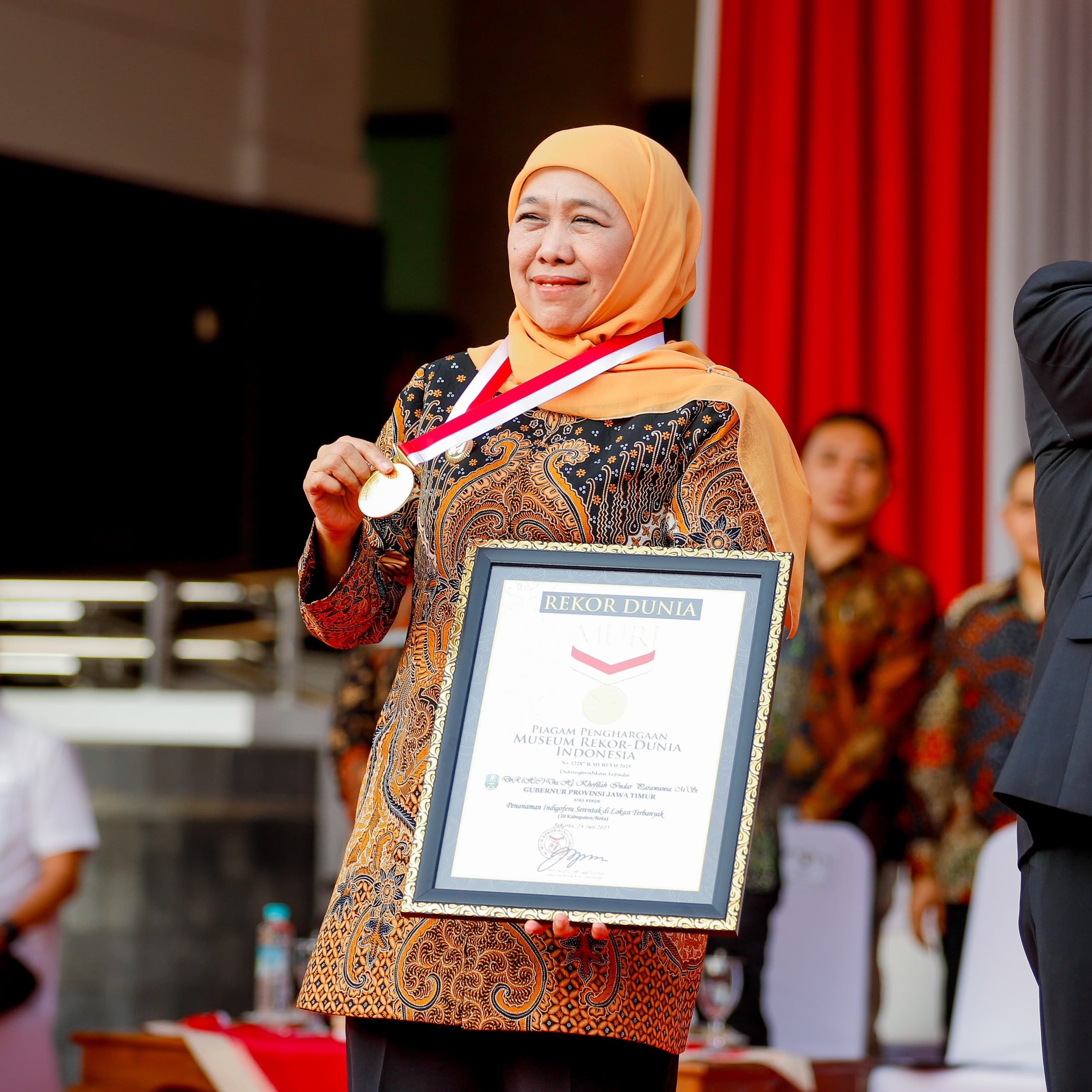 Gubernur Khofifah Ajak HKTI Wujudkan Kedaulatan Pangan dari Jawa Timur