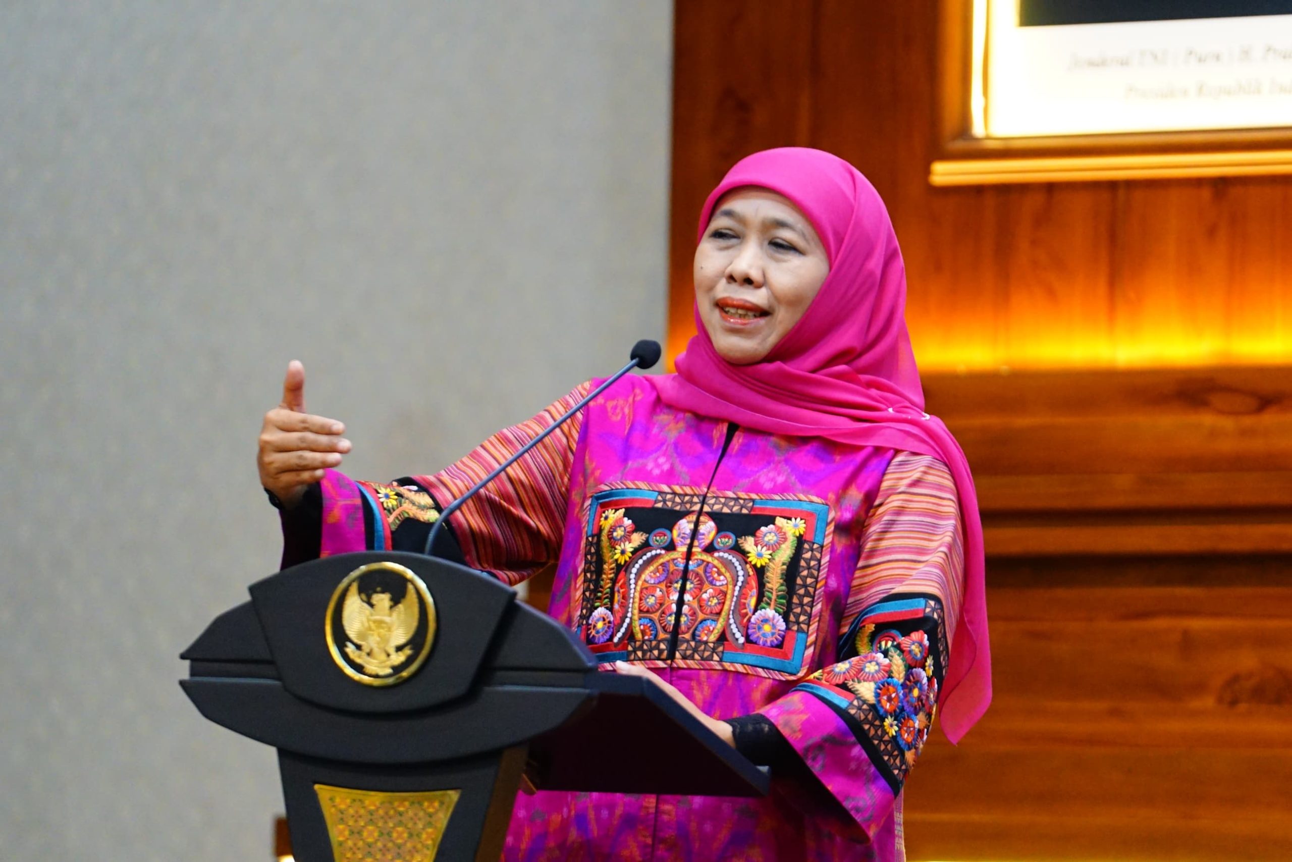 Terima Kunker Komite II DPD RI, Gubernur Khofifah Paparkan Keunggulan Jatim Sebagai Episentrum Bumi Majapahit
