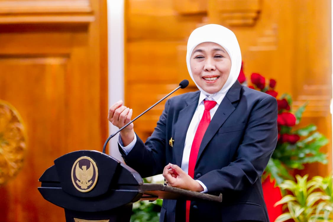 Apresiasi Paskibraka dan Pendukung  Acara HUT Ke-80 RI, Gubernur Khofifah: Jadilah Anak Terbaik di Negeri Ini, Jaga Persatuan dan Terus Cintai NKRI.