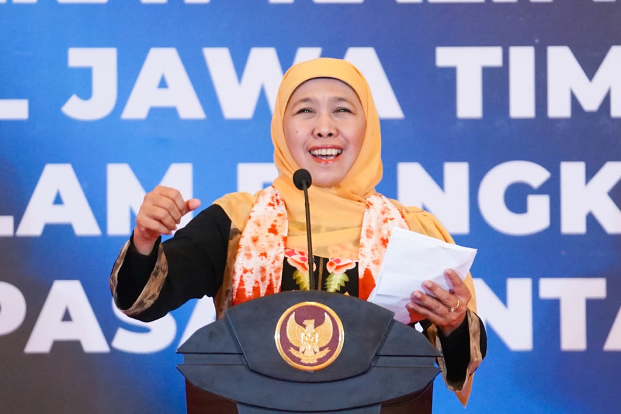 Gubernur Khofifah Bangga Banyak Warga Jatim di Kalsel Menjadi Pemimpin di Instansi Strategis