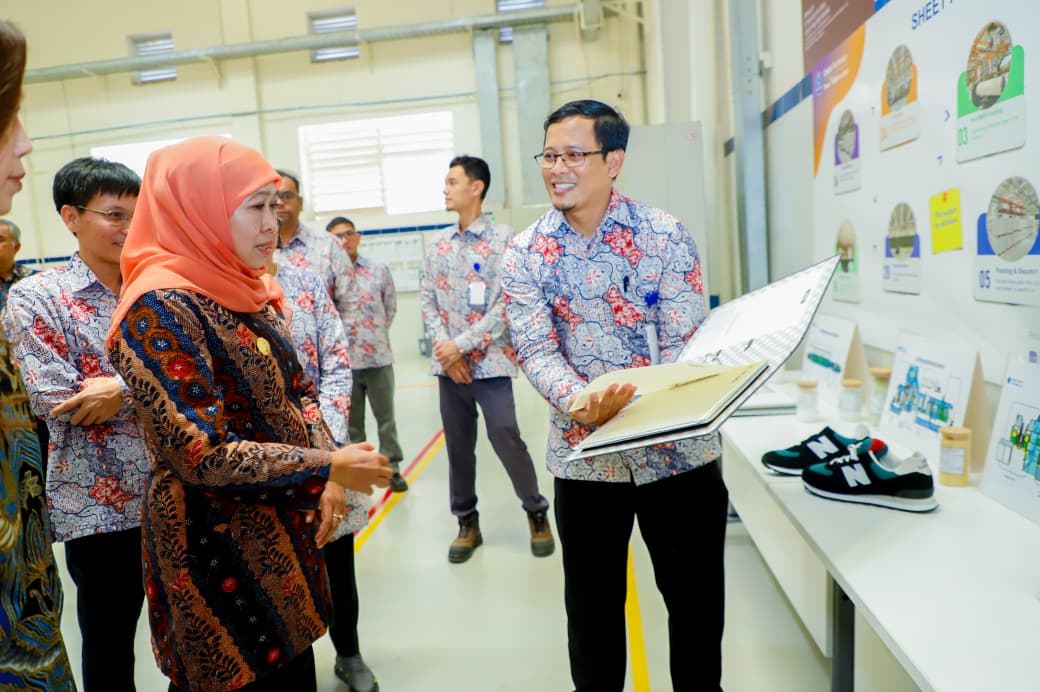 Gubernur Khofifah Resmikan Groundbreaking Pabrik Coats Rejo, Tegaskan Jatim Jadi Pusat Inovasi Industri Ramah Lingkungan