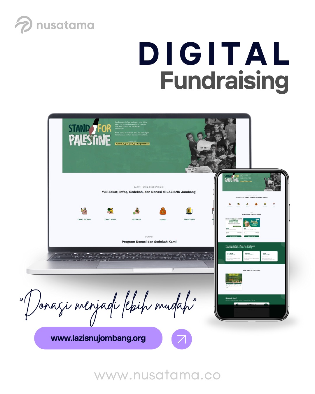 Jasa Pembuatan Website Digital Fundraising untuk Lembaga dan Organisasi yang Ingin Transparan