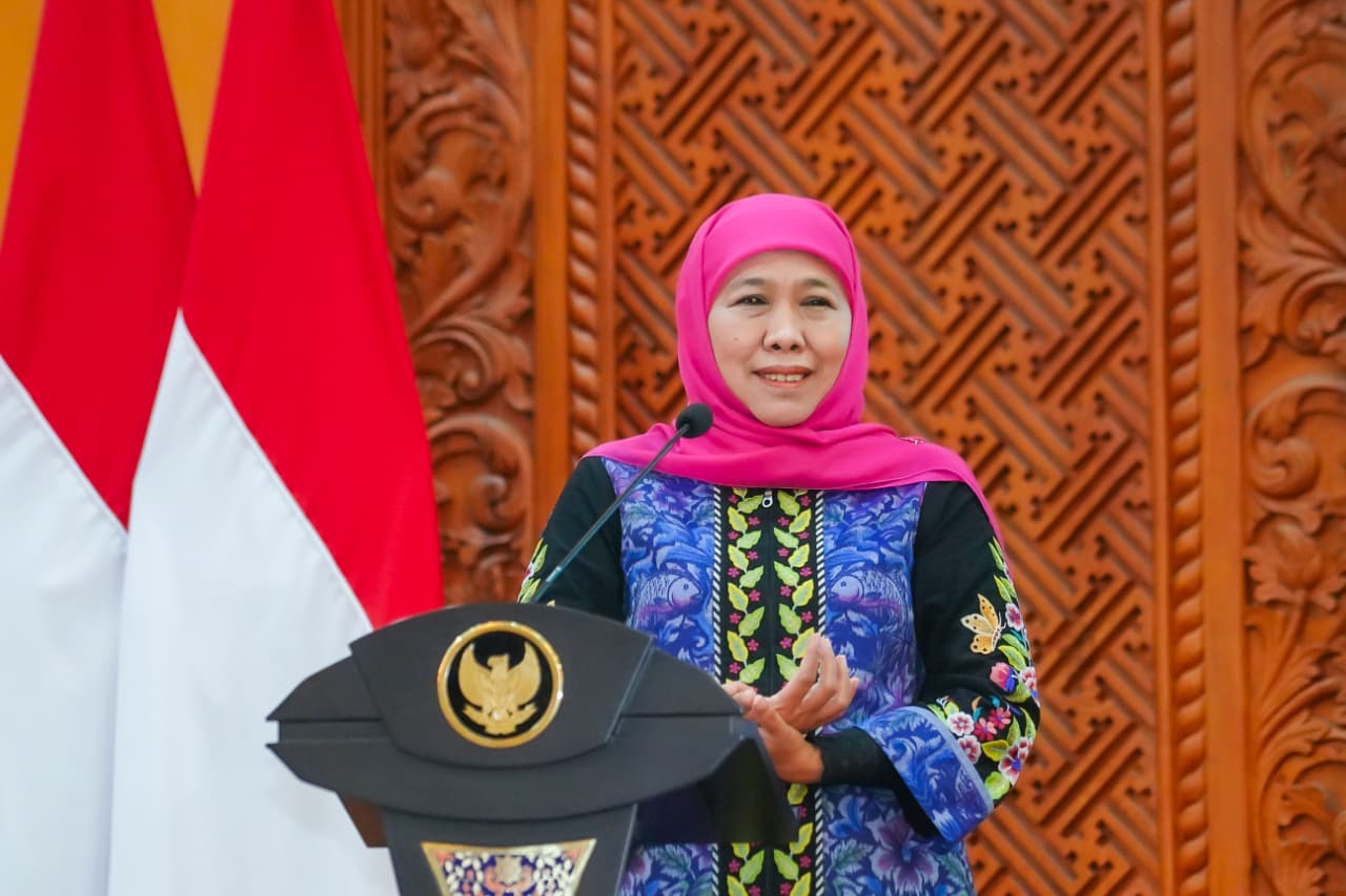 Gubernur Khofifah Optimistis Sinergi Kemenag dan ATR/BPN Percepat Sertifikasi Tanah Wakaf demi Tata Kelola Wakaf yang Transparan di Jawa Timur