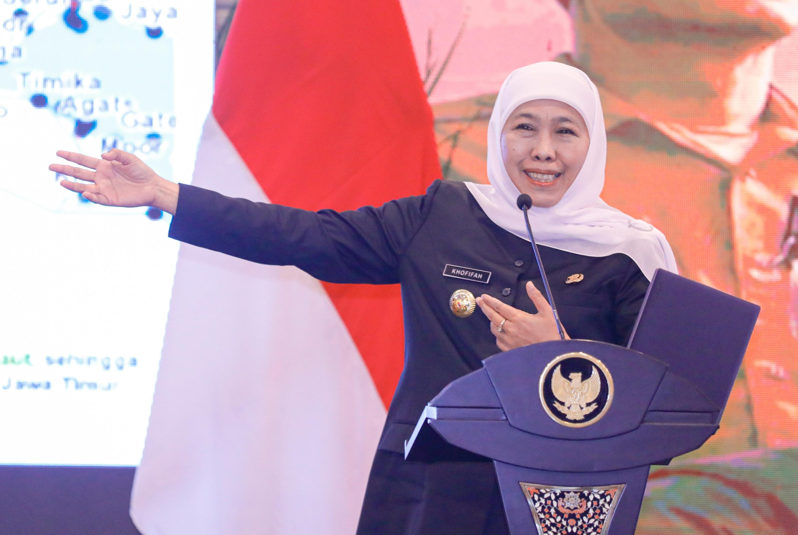 Gubernur Khofifah Soroti Sinergi AD, AL, AU dan Polri dalam Penguatan Ketahanan Pangan Nasional