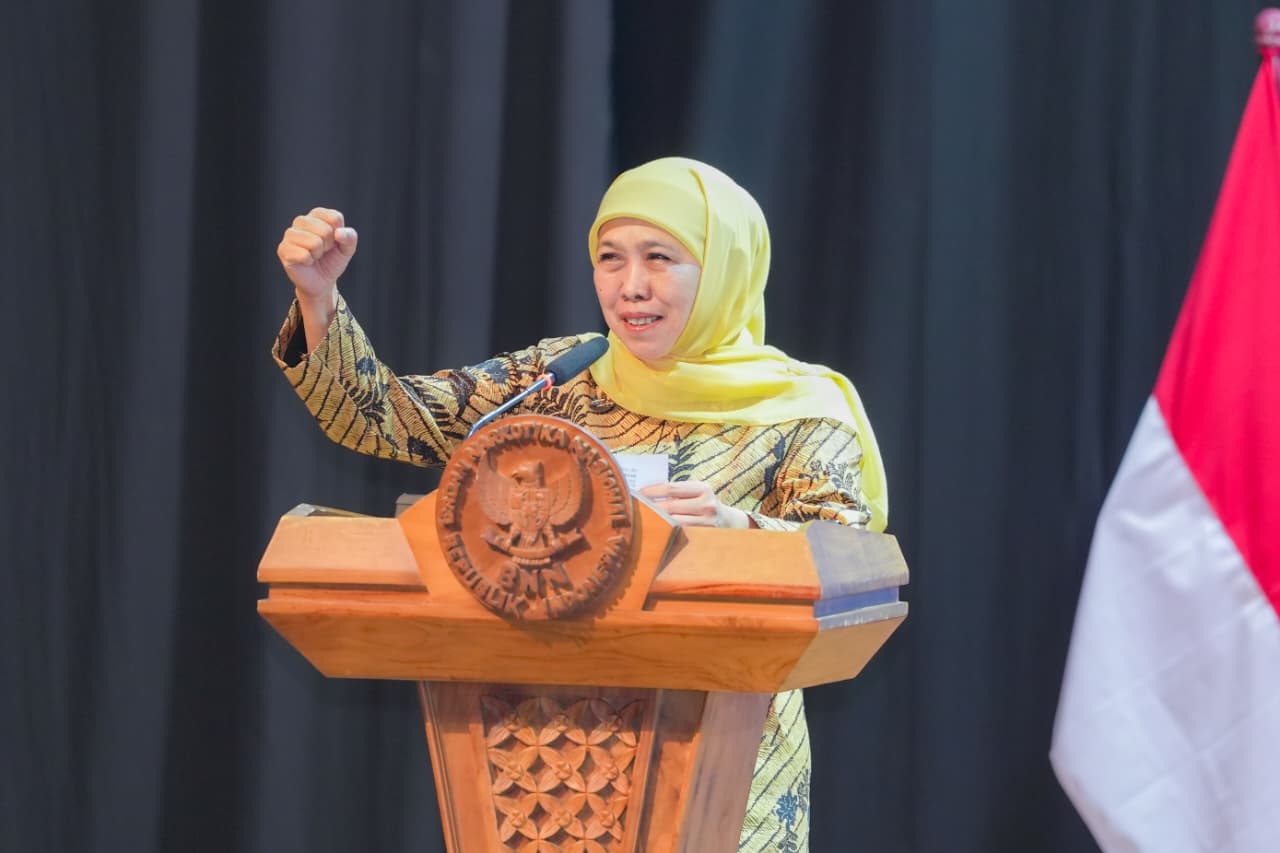 Gubernur Khofifah Dorong 645 Desa Bersinar, Jawa Timur Tegas Tanpa Ruang bagi Narkoba
