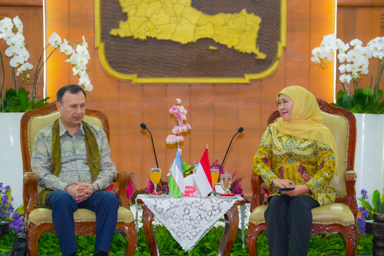 Gubernur Khofifah Bangun Diplomasi Daerah, Samarkand Jadi Mitra Strategis Jawa Timur di Asia Tengah