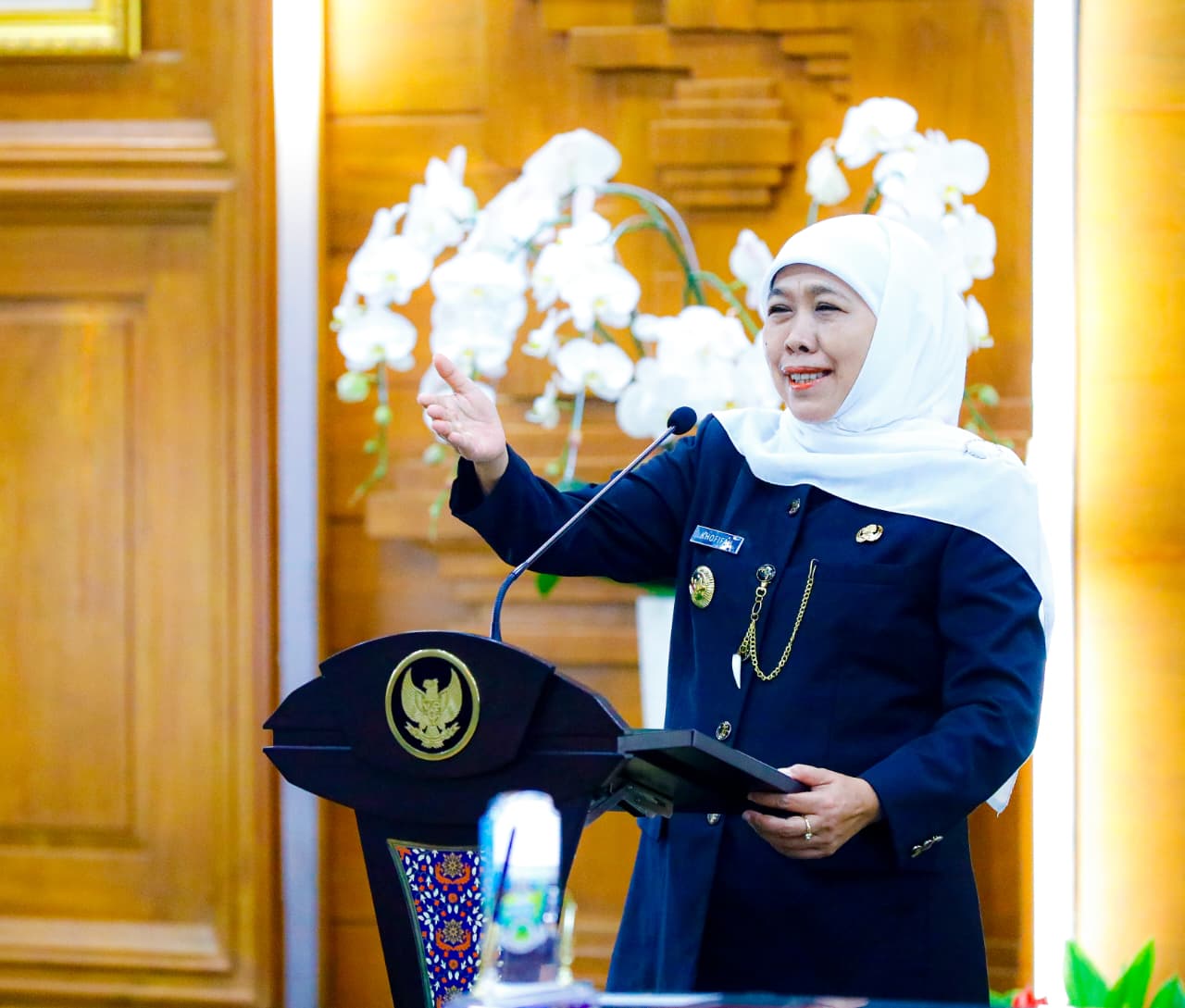 Gubernur Khofifah Rotasi Pejabat Berbasis Talent DNA, Sinkronkan Program Daerah dan Nasional