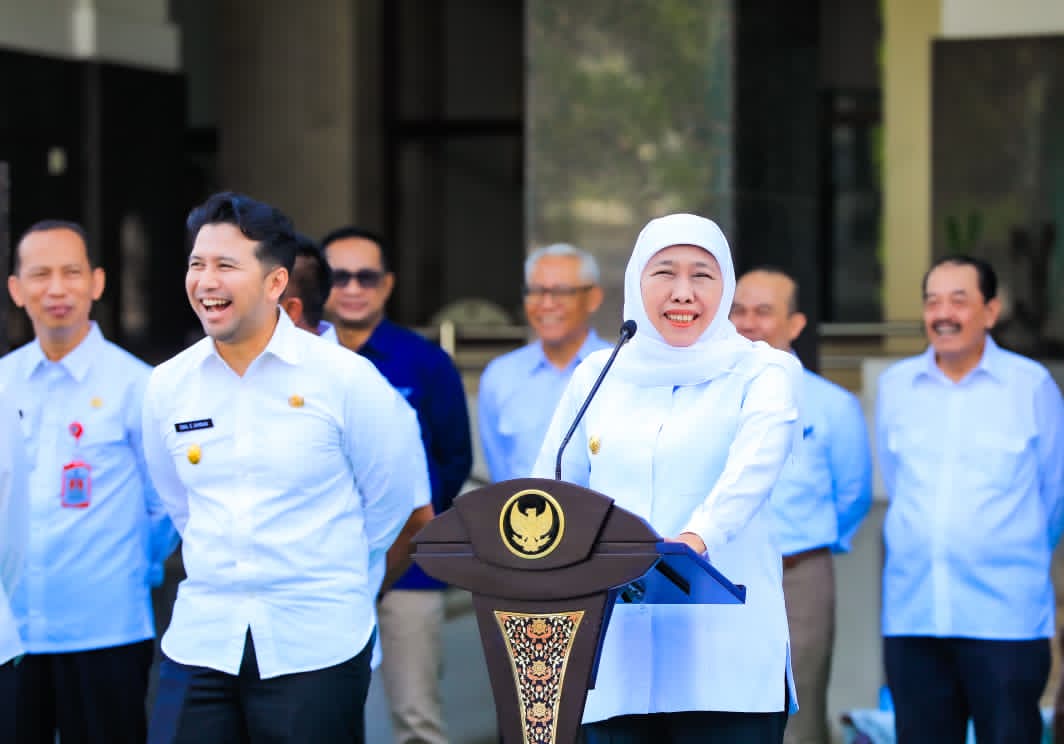 Gubernur Khofifah Dorong Efisiensi Energi Lewat Kebijakan WFH ASN Pemprov Jatim