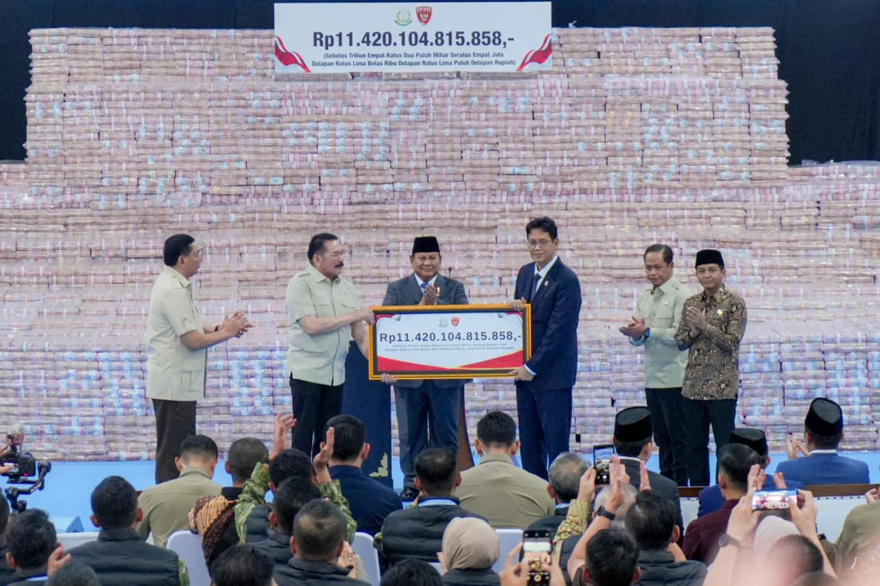 Satgas PKH Setor Rp11,4 Triliun, Pemerintah Perkuat Penyelamatan Aset