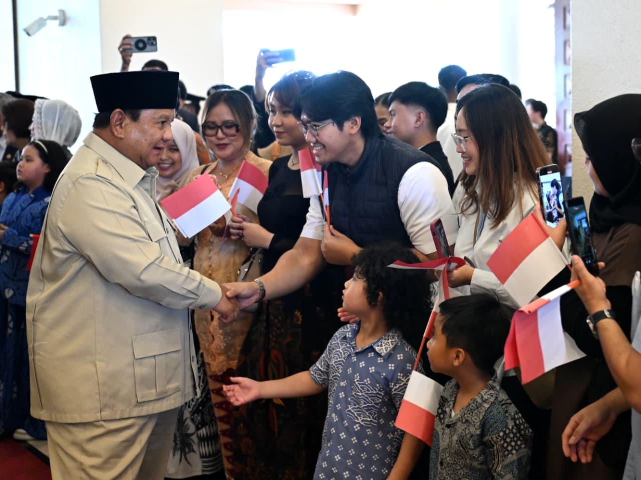 Diaspora Indonesia di Cebu Antusias Sambut Kedatangan Presiden Prabowo