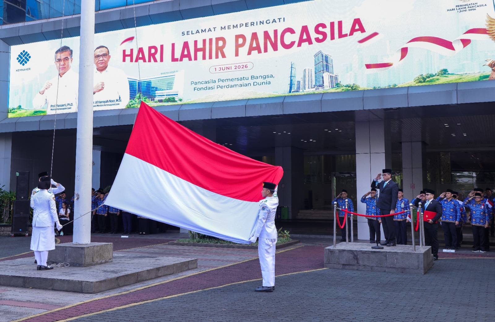 Menaker Ajak Generasi Muda Menjadikan Pancasila sebagai Pedoman Hidup di Tengah Tantangan Zaman