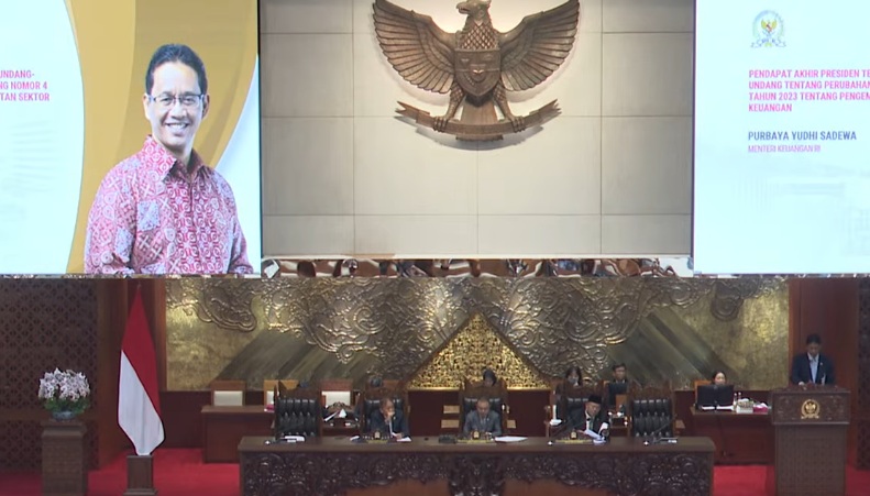 DPR Resmikan Revisi UU P2SK, Menkeu Purbaya Sebut Jadi Fondasi Penguatan Stabilitas Sistem Keuangan Nasional